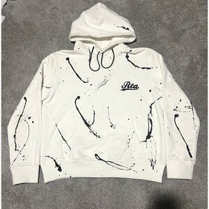 RTA Dion White Paint Collegiate Script Mens Apparel Size M (#57)